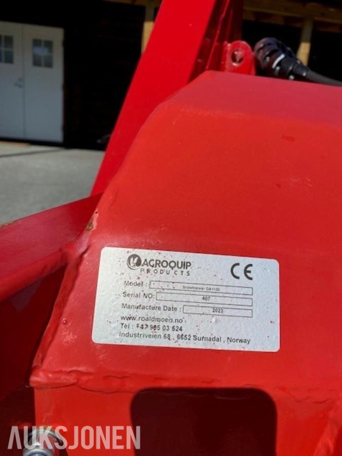 2023 Agroquip GA1100 V-fres